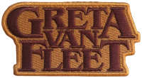 GRETA VAN FLEET - Amber Logo - 5,1 x 9,5 cm - Patch