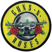 GUNS N ROSES - Classic Circle Logo - 7,4 cm - Patch