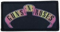 GUNS N ROSES - Scroll Logo - 5,1 x 9,8 cm - Patch