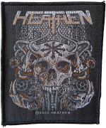 HEATHEN - Chaos Of Evolution - 9,9 cm x 8,3 cm - Patch