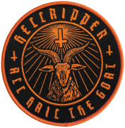 HELLRIPPER - Goatmaster Orange - 9 cm - Patch