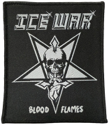 ICE WAR - Blood Flames - 10,2 x 8,6 cm - Patch