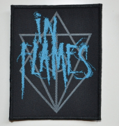 IN FLAMES Scratched Logo Patch - 8,3 cm x 10,2 cm