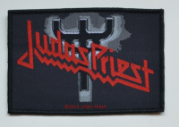 JUDAS PRIEST - Logo / Fork - Patch - 10,3 cm x 7,3 cm