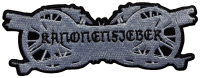 KANONENFIEBER - Logo Shaped - 4,3 x 12 cm - Patch