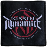 KISSIN' DYNAMITE - Logo Circle - 9,9 x 10 cm - Patch