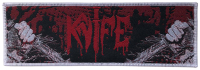 KNIFE - Stripe - 6,1 x 18,2 cm - Patch