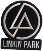 LINKIN PARK - Concentric Text Logo BL - 8,8 x 7,3 cm - Patch