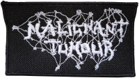 MALIGNANT TUMOUR - White Logo - 5,7 x 9,9 cm - Patch