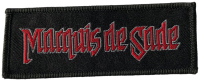 MARQUIS DE SADE - Logo - 3,7 x 9,9 cm - Patch