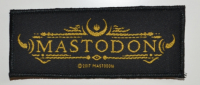 MASTODON Logo Patch - 10,2 cm x 4,2 cm