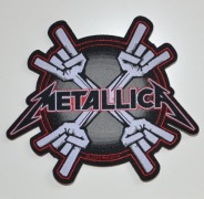 METALLICA - Metal Horns - Patch - 10,5 cm x 9 cm