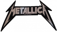 METALLICA - Shaped Logo - Patch - 12,3 cm x 8 cm