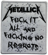 METALLICA - No Regrets - 9,3 x 8 cm - Patch