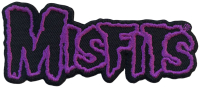 MISFITS - Purple Border Logo - 4,4 x 10,2 cm - Patch