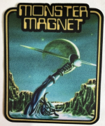 MONSTER MAGNET - Tab Cut Out - 9,9 cm x 8 cm - Patch