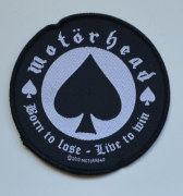 MOTORHEAD - Born To Lose Patch - 9,5 cm