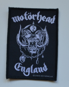 MOTÖRHEAD England Patch - 7,5 cm x 10,3 cm