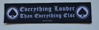 MOTÖRHEAD - Everything Louder - Patch - 20,7 cm x 5 cm