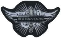 MOTORJESUS - Logo - 7,6 x 12,2 cm - Patch