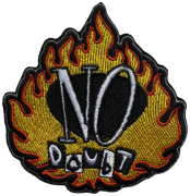 NO DOUBT - Flame - 7,5 x 7,4 cm - Patch