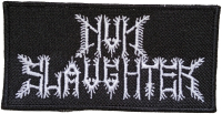 NUNSLAUGHTER - Logo 3 - 5,2 x 10,1 cm - Patch