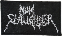 NUNSLAUGHTER - Logo 4 - 5,6 x 10 cm - Patch