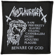 NUNSLAUGHTER - Beware Of God - 9,7 x 9,2 cm - Patch