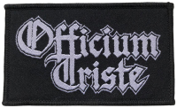 OFFICIUM TRISTE - Logo - 5,9 x 9,9 cm - Patch