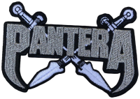 PANTERA - Silver Swords - 5,8 x 8,7 cm - Patch