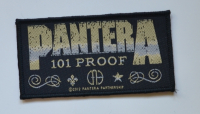 PANTERA Whiskey Label Patch - 10,2 cm x 5,3 cm