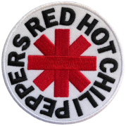 RED HOT CHILI PEPPERS - Asterisk WHT - 8 cm - Patch