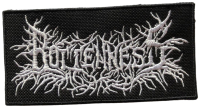 ROTTENNESS - Logo - 5,3 x 10,7 cm - Patch