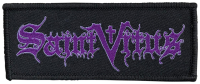 SAINT VITUS - Purple Logo - 4 x 10 cm - Patch