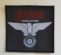 SAXON Wheels Of Steel Patch - 10,2 cm x 9,8 cm