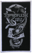 SEPTIC FLESH - Snakes - White Border - 11,6 x 7 cm - Patch