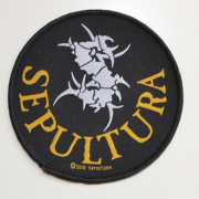 SEPULTURA Circular Logo Patch - 9,7 cm