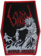 SIGH - Scorn Defeat - 9 x 7 cm - Red Border - Patch