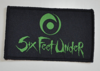 SIX FEET UNDER Logo - 10,5 cm x 5,3 cm - Patch