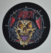 SLAYER Wehrmacht Circular Backpatch - 28,5 cm