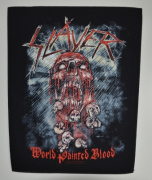 SLAYER World Painted Blood Backpatch - 30 cm x 36,3 cm