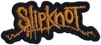 SLIPKNOT - Orange Logo - 9,8 x 4,3 cm - Patch