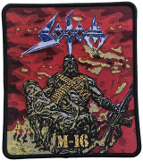 SODOM - M-16 - Black Border - 12,4 x 11 cm - Patch