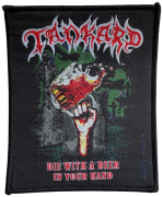 TANKARD - Die With A Beer In Your Hand - 10 x 8,2 cm - Patch