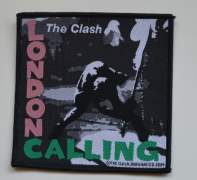 THE CLASH London Calling Patch - 10,2 cm x 10,2 cm