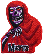 MISFITS - Red Cape Fiend - 8,7 x 6,9 cm - Patch