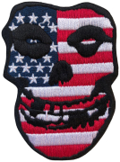 MISFITS - Usa Skull - 8,8 x 6,5 cm - Patch