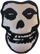 MISFITS - Gold Skull - 9,9 x 7,3 cm - Patch