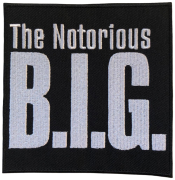 THE NOTORIOUS B.I.G. - Logo - 10 x 9,8 cm - Patch