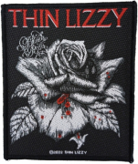 THIN LIZZY - Black Rose - 8,4 cm x 10 cm - Patch